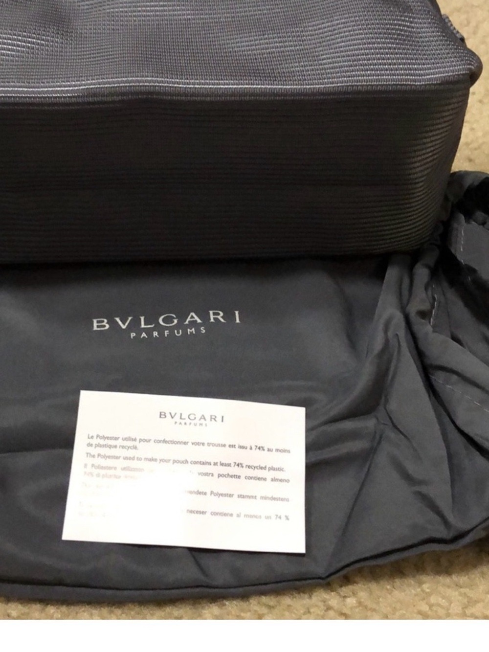 GWP— BVLGARI PARFUM POUCH BAG